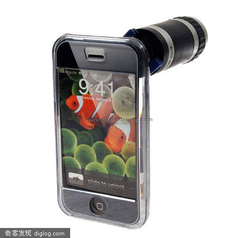iPhone的照相机： 6倍的光学变焦镜头 - Poboo.com