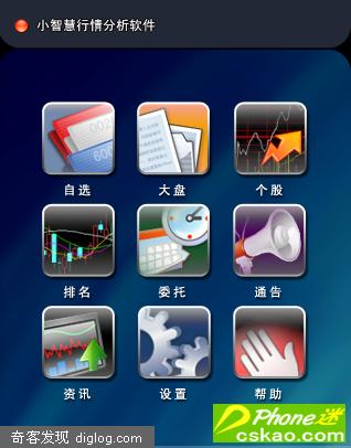 iPhone出现首款炒股软件 但不支持2.0固件