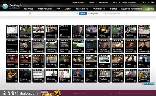 idesktop：youtube综合应用 | EnjoyWeb20