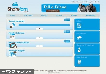 ShareFam：面向家庭的社会化网络平台