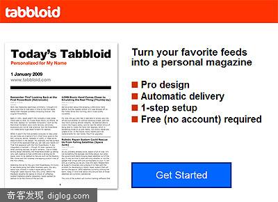 Tabbloid:轻松搞定RSS PDF发布