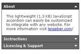 (Javascript)Accordion