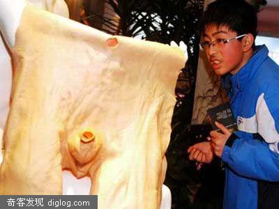 吓坏了！成都首次展出国内最大完整男人人皮