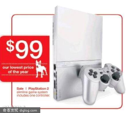 末期的最后一次降价，PS2价格跌破100美元