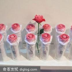 超棒的*玫瑰折傘