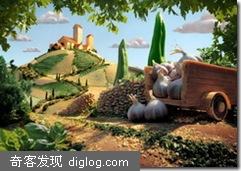 食物制造的风景