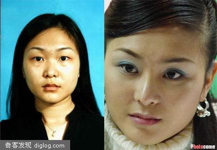 第一人造美女郝璐璐整容前后照片图片北京女孩郝璐璐简历博客