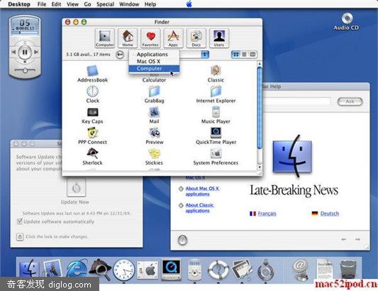 Mac OS X�������տ��֣�����Appleƻ�����Բ���ϵͳ������Ƭ