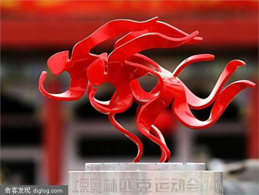 2008奥运景观雕塑，译索网，博客翻译