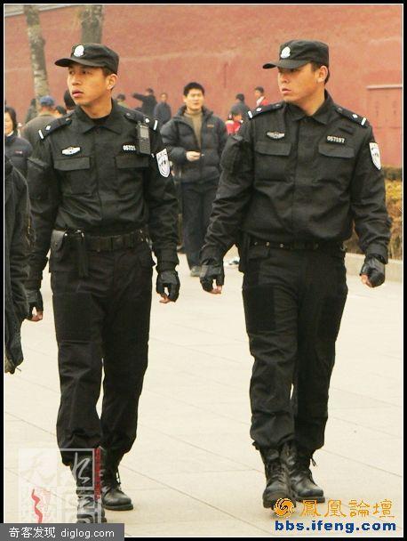 难得一见！北京街头惊现中国神秘部队[图]