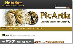 Picartia：图片马赛克制作