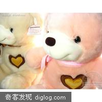 咕噜精品南韩心心相印情侣熊(一对) -比迪精品系列冲钻特价