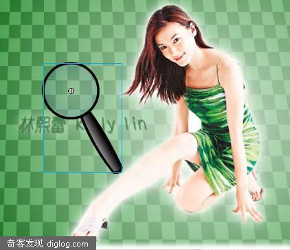 Flash遮罩特效实例--放大镜(图)
