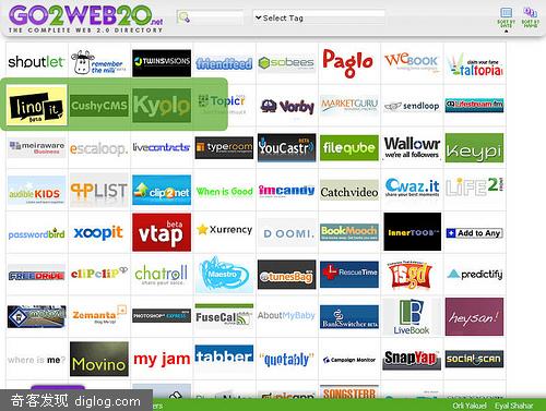 Go2Web20-web2.0վ��Ŀ¼