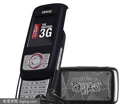 顺应潮流，Levis发布3G新划盖手机