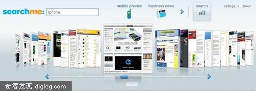 CoverFlow + ���� = �����Ŀ��ӻ���������Searchme