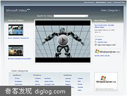 微软Silverlight视频站Microsoft Videos上线