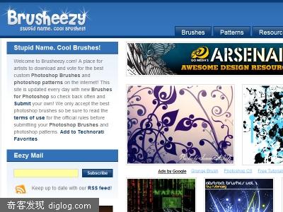 Brusheezy-photoshop笔刷下载站