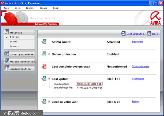 Avira AntiVir 8����