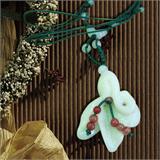 咕噜精品＿天然玉项链*石榴花翡翠项链（小）金海玉器冲钻特价