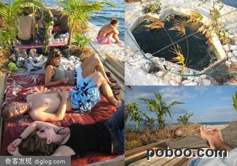poboo 创意 新奇  人造小岛 - Poboo.com