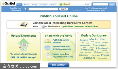 Scribd��ʵ��Ϊ�����ĵ����ӷ�������