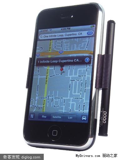 Apple苹果iPhone手机专用可弯折触控笔问世