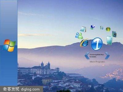 微软新系统Windows 7桌面截图（16pics）