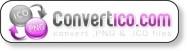 Converter free icon tools web2.0  Convertico免费的在线PNG、ICO互相转换工具