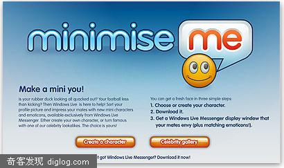 Minimise-me���������ŵ�MSN��ͷ������