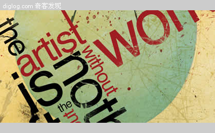 Photoshop字体,Logo,素材教程
