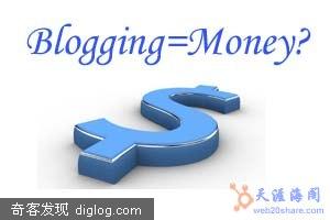 Web2.0Share周刊：你能通过你的博客赚钱吗？