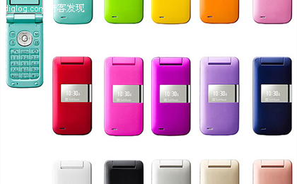 夏普 sharp  夏普830SH 多彩手机15种机身颜色