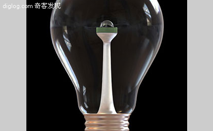 老式设计的LED灯泡
