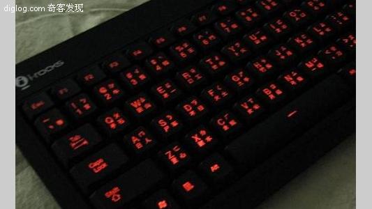 键盘  i-rocks KR-6820E发光键盘评测