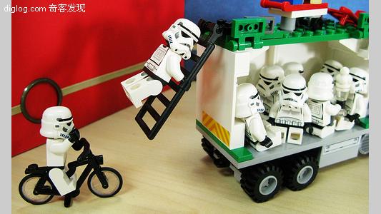 Lego Gadgets  组图：克隆人春节回家记