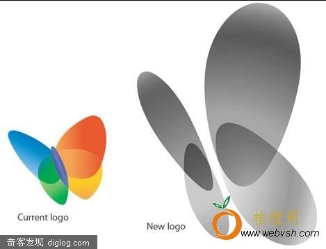 MSN LOGO  MSN换新LOGO