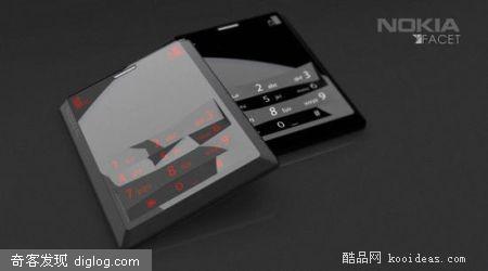 诺基亚新型概念手机 诺基亚新型概念手机---创意产品---酷品网