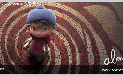 3d 动画  Alma | 恐怖玩具店
