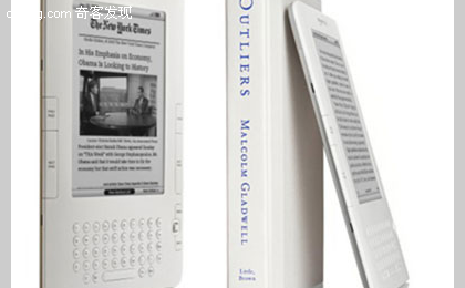 阅读器 电子书  Kindle 2阅读器正式亮相 存储有1500多本书(图)