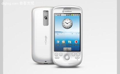 触摸屏 手机  直板全触屏 HTC发布Google手机Magic（图）
