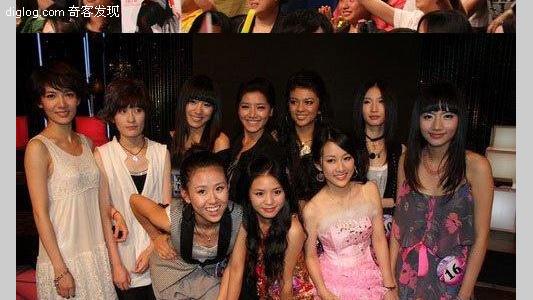 快乐女声 全国 十强  [图]2009快乐女声全国十强诞生