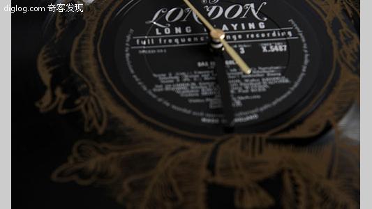 Record Time – 黑胶碟时钟
