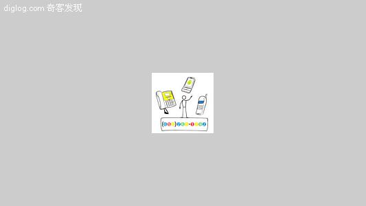 Google Voice  用于管理通讯设备的 Google Voice