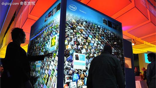 设计 视频 图片Intel CES2010  Intel展示超酷触摸式数字信息墙