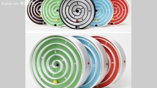 钟表 设计  Aspiral Clocks