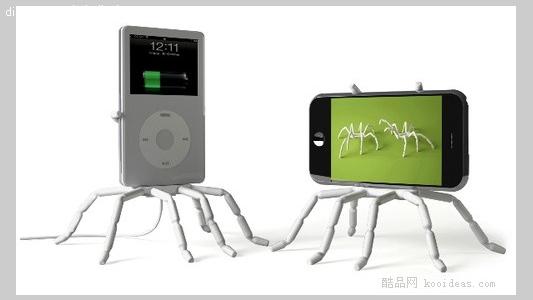 蜘蛛支架  蜘蛛支架：Spiderpodium Gadget Stand---创意产品---酷品网