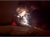 冰岛火山：火山爆发加闪电的威力